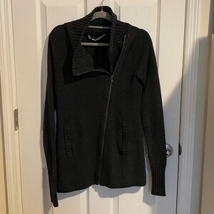 Athleta Chill Factor Women's gray   Sweater jacket